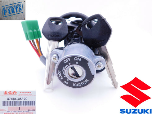 2000-2003 Suzuki GSX-R 600/750 Ignition Key Switch Assy 37100-35F20